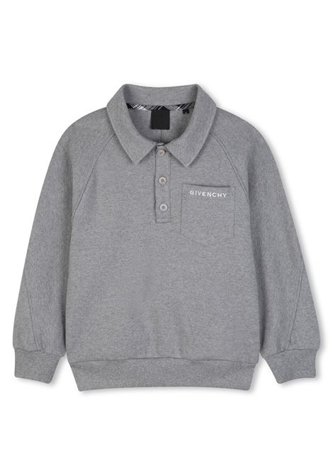 Polo con logo ricamato GIVENCHY KIDS | H31348A47